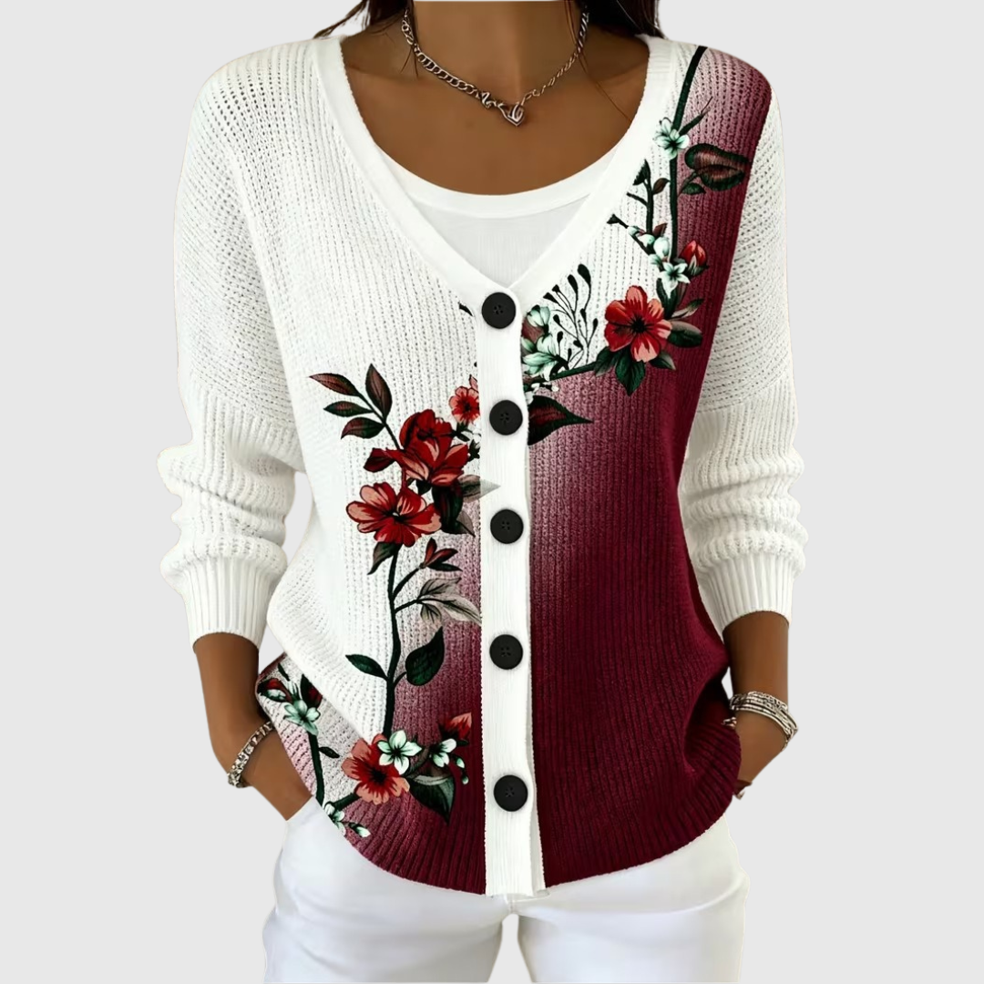 Koronisława™ | Πλεκτό Πουλόβερ με Κουκούλα