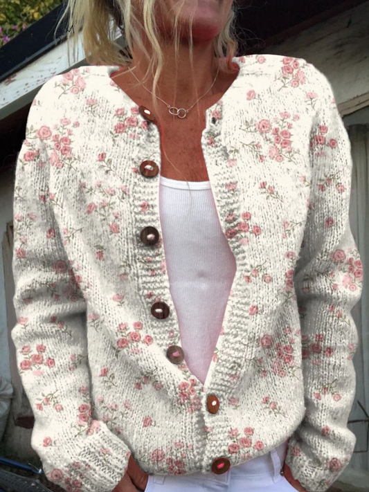 Evanthea™ | Strickjacke mit Knöpfen