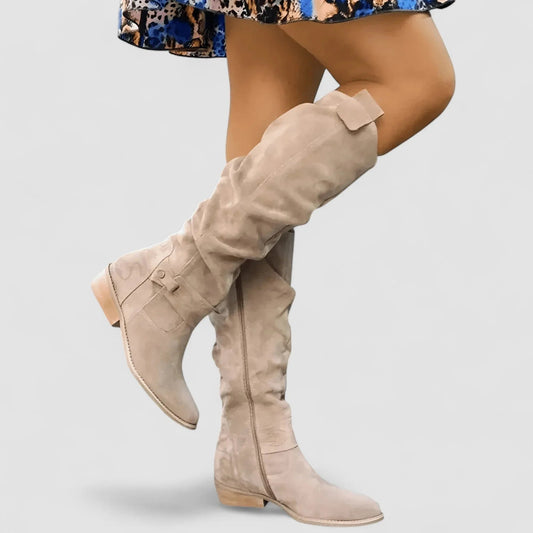 Nora™ | Ortopedyczne Kozaki w Stylu Western
