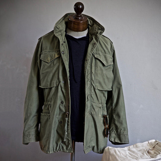 Wiesław™ | Bawełniana Kurtka Polowa z Kieszeniami