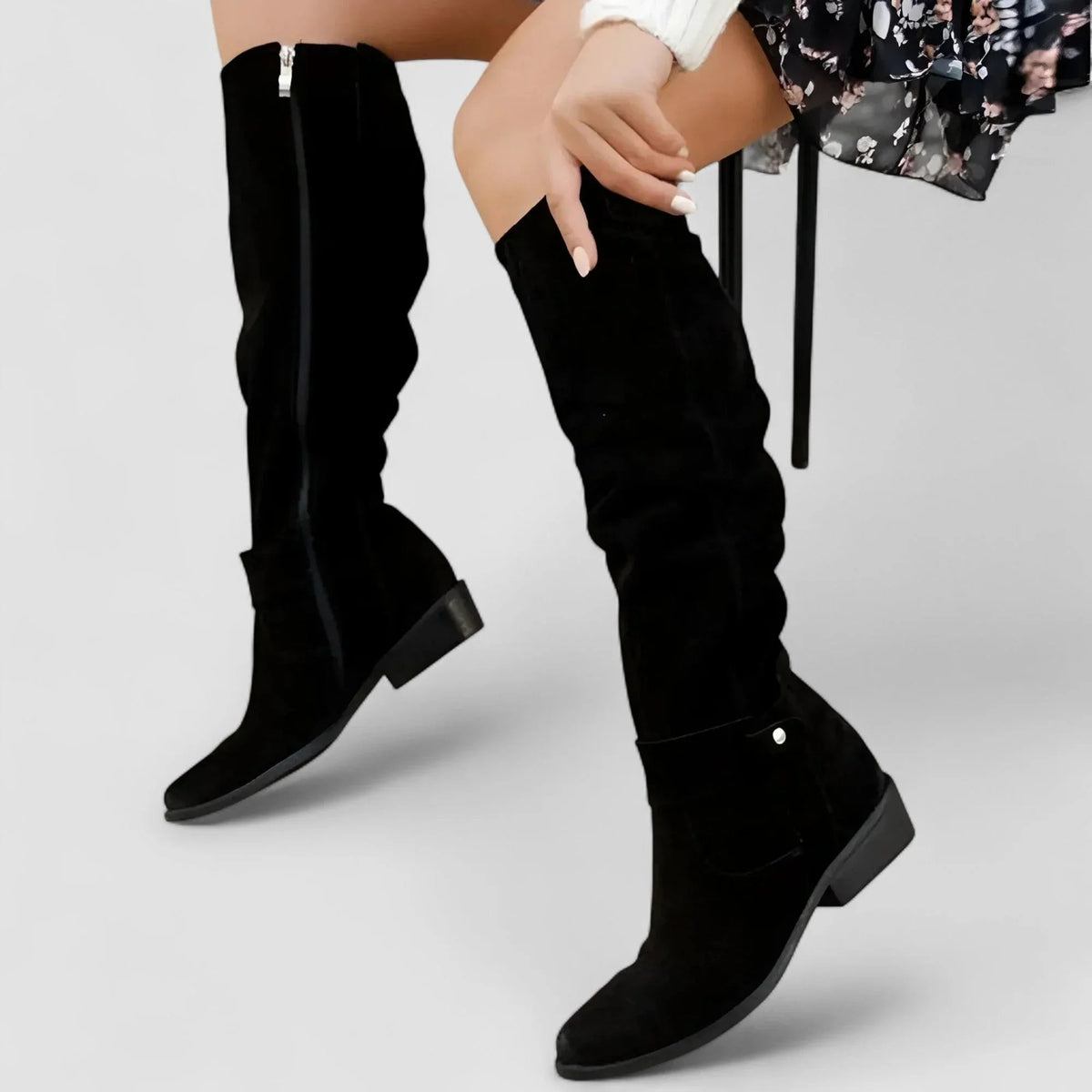 Nora™ | Ortopedyczne Kozaki w Stylu Western