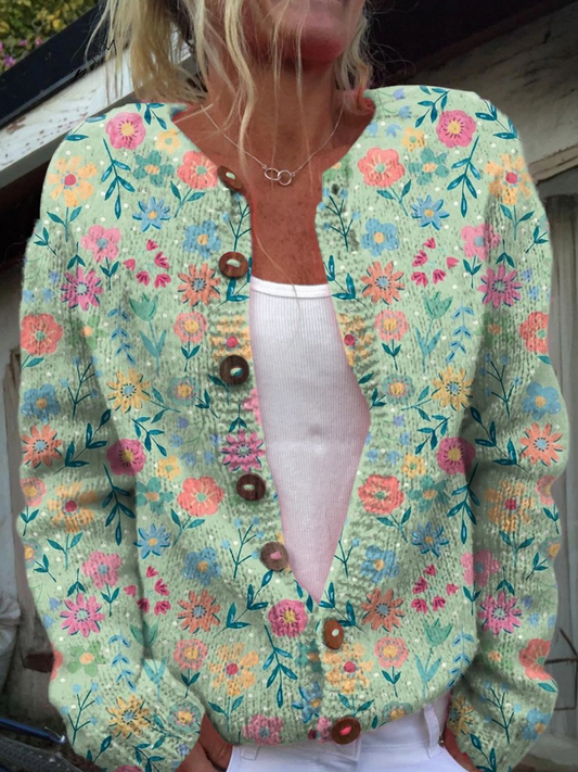 Foxfield™ | Strickjacke mit Knöpfen