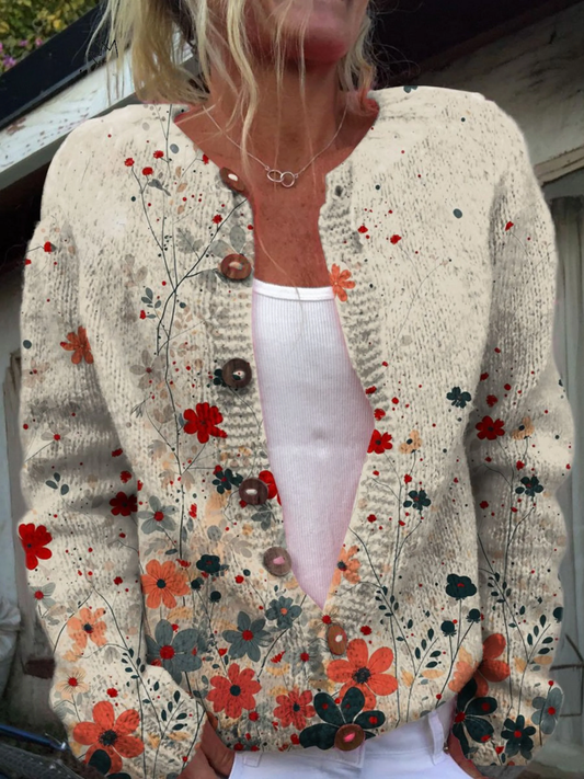 Sabrina™ | Strickjacke mit Knöpfen