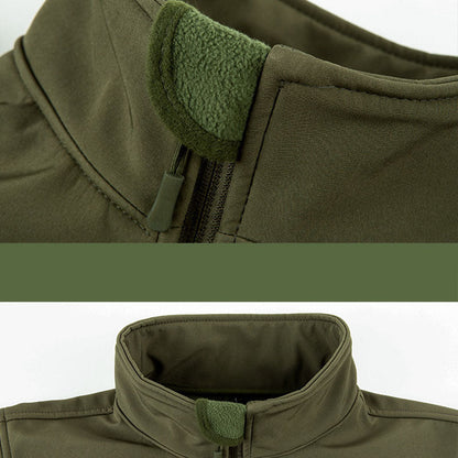 Sławomir™ | Taktische Softshell-Jacke mit Fleece-Futter