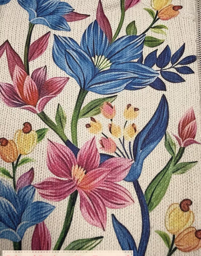 Tabitha™ | Reißverschluss-Strickjacke mit Botanischem Garten